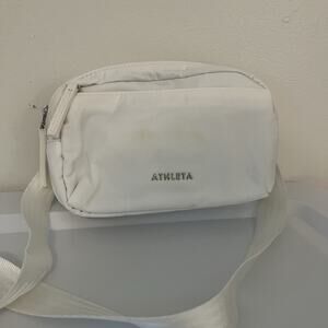 Athleta All About White Crossbody‎ Waist Belt Bag